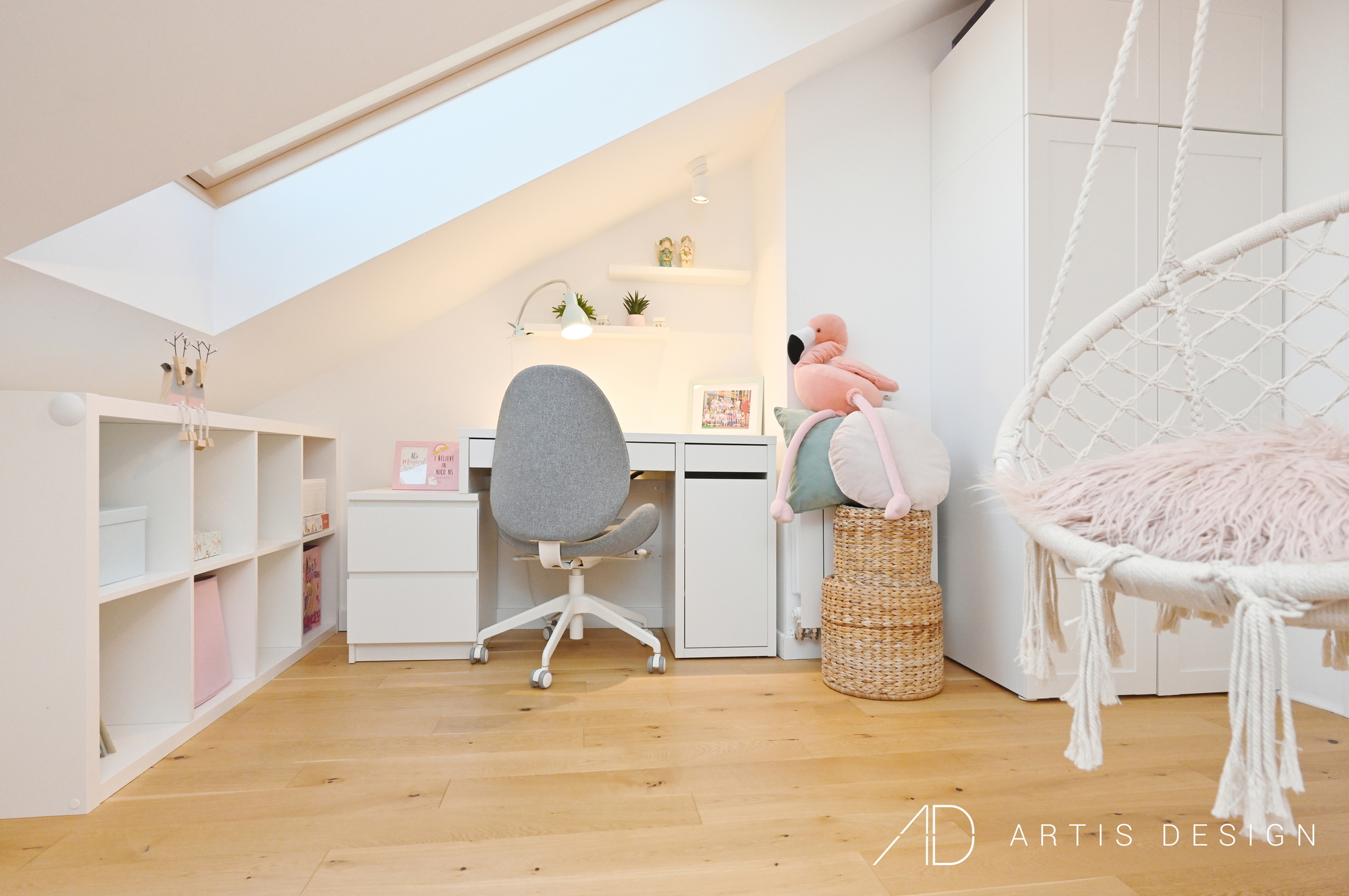 Projekt: Pokoje na poddaszu | Artis Design: Studio projektowe